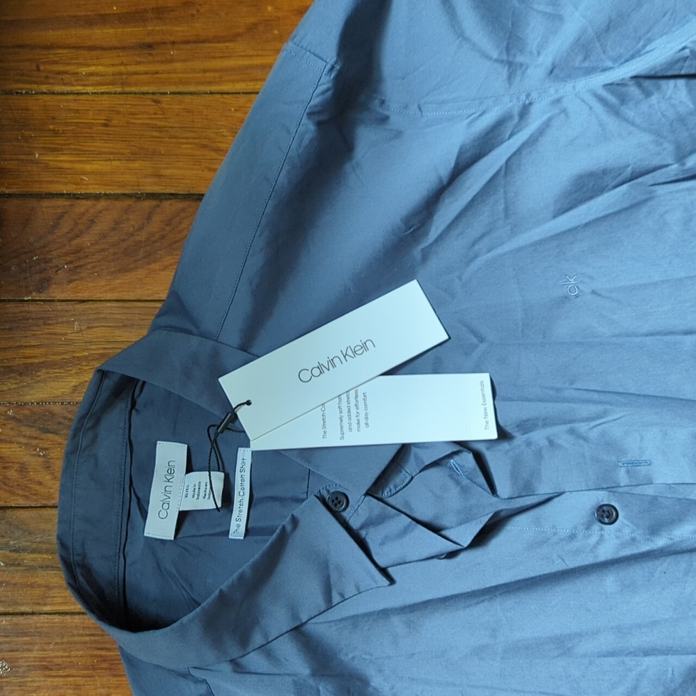 NWT Short sleeve CK shirt